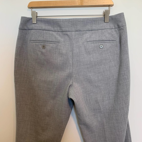 Talbots Womens Dress Pants Size 12P Signature Light Gray Pockets J01804 - Picture 10 of 15